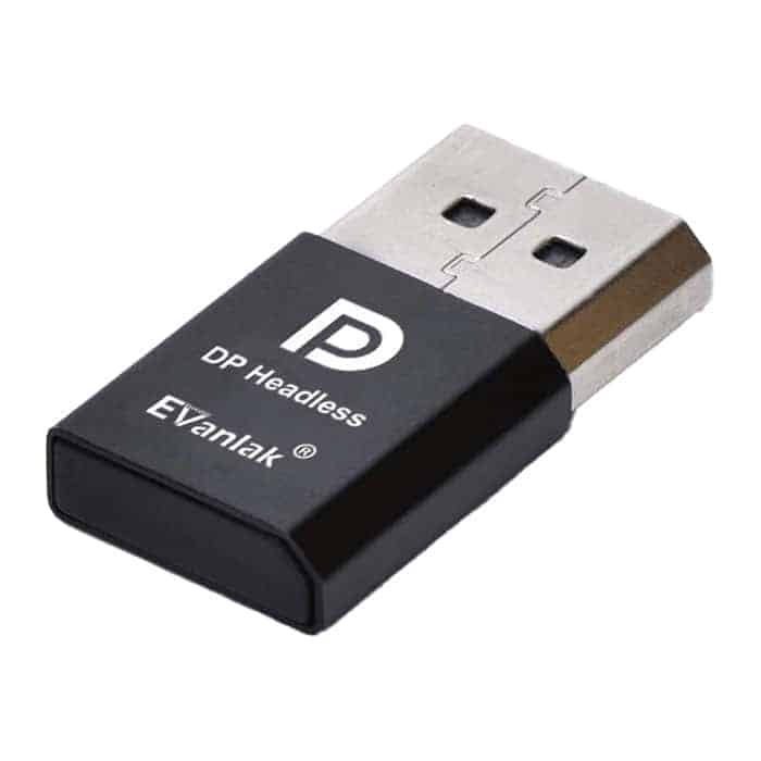 (image for) EVanlak DisplayPort Dummy Plug Screen Emulator Triple Pack